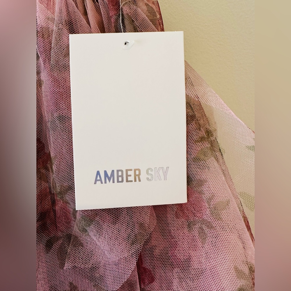 Amber Sky Romantic Coquette
Floral Tulle Midi Multi Layered Skirt Pink Sz Small - Picture 2 of 16
